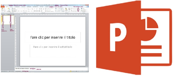 LEZIONE 1: LA FINESTRA DI POWERPOINT