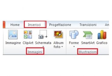 LEZIONE 6: INSERIRE OGGETTI GRAFICI