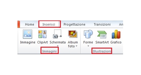 LEZIONE 6: INSERIRE OGGETTI GRAFICI